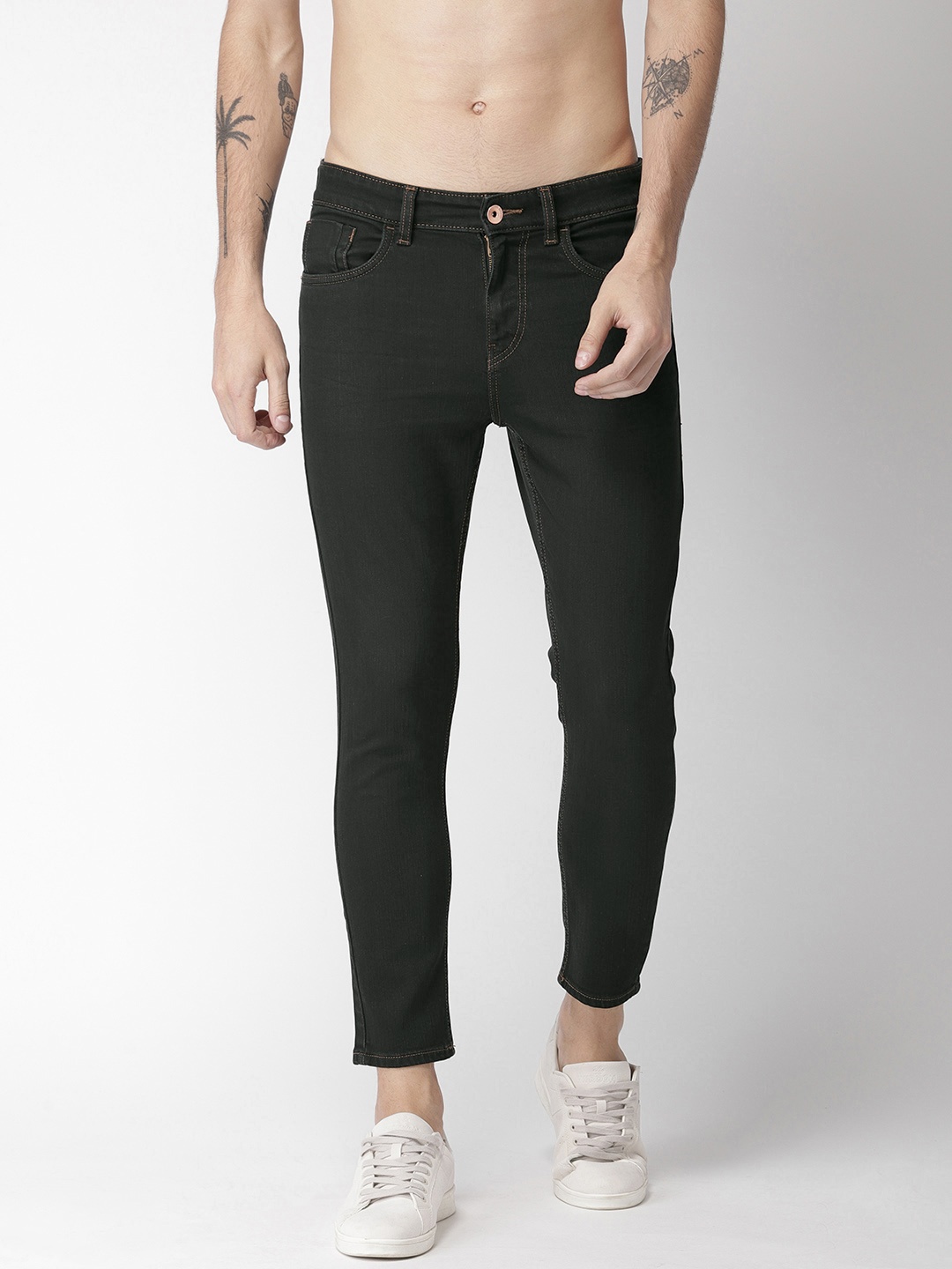 Flying Machine Men Blue MJ Mankle Skinny Fit Mid-Rise Clean Look Stretchable Cropped Jeans
Flying Machine Men Blue MJ Mankle Skinny Fit Mid-Rise Clean Look Stretchable Cropped Jeans
