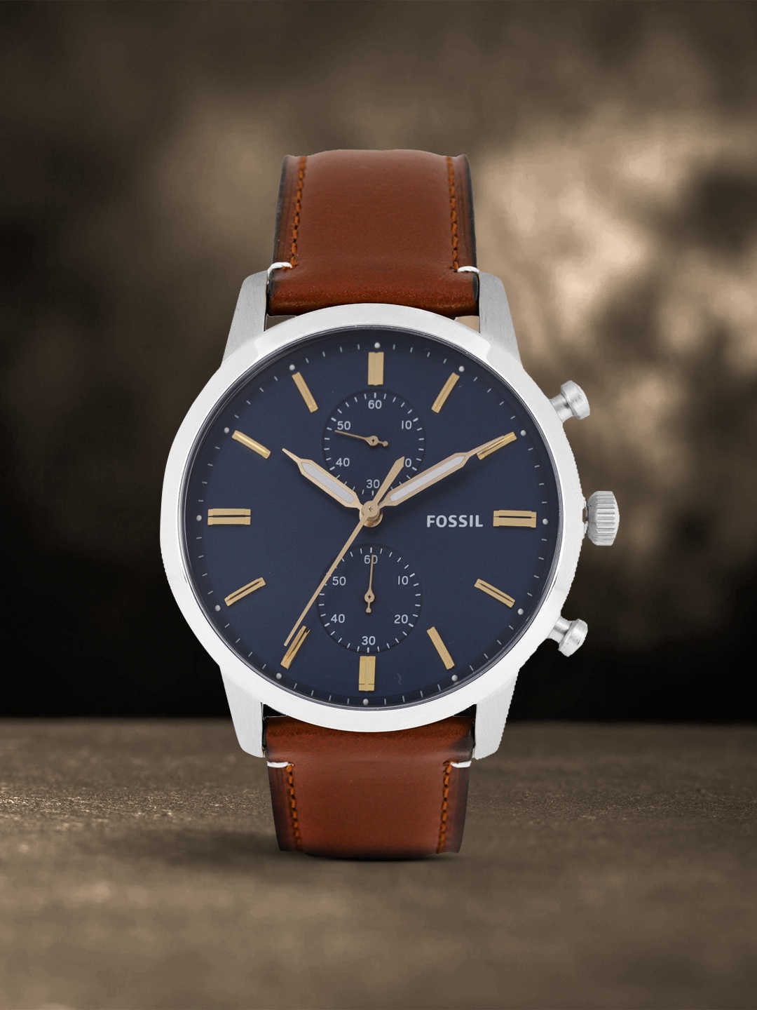 Fossil Men Navy Blue Factory Serviced Analogue Watch FS5279I_FSS