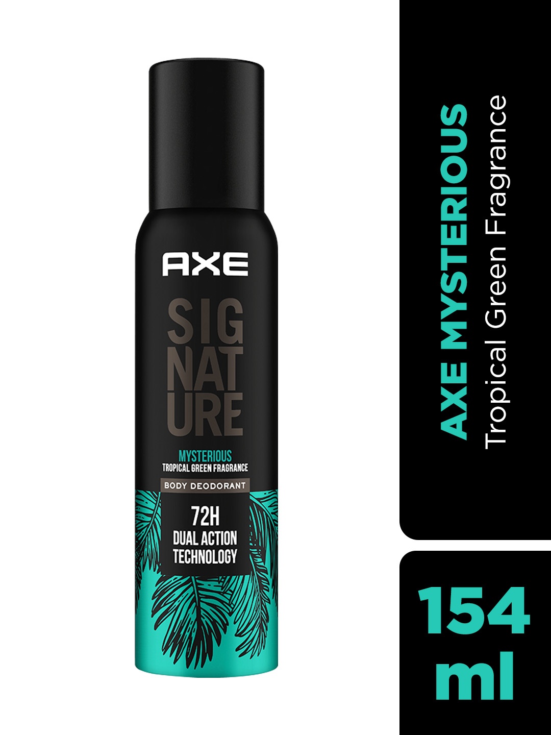 Axe Signature Mysterious long Lasting No Gas Deodorant Bodyspray Perfume For Men 154 ml, Black
Axe Signature Mysterious long Lasting No Gas Deodorant Bodyspray Perfume For Men 154 ml, Black