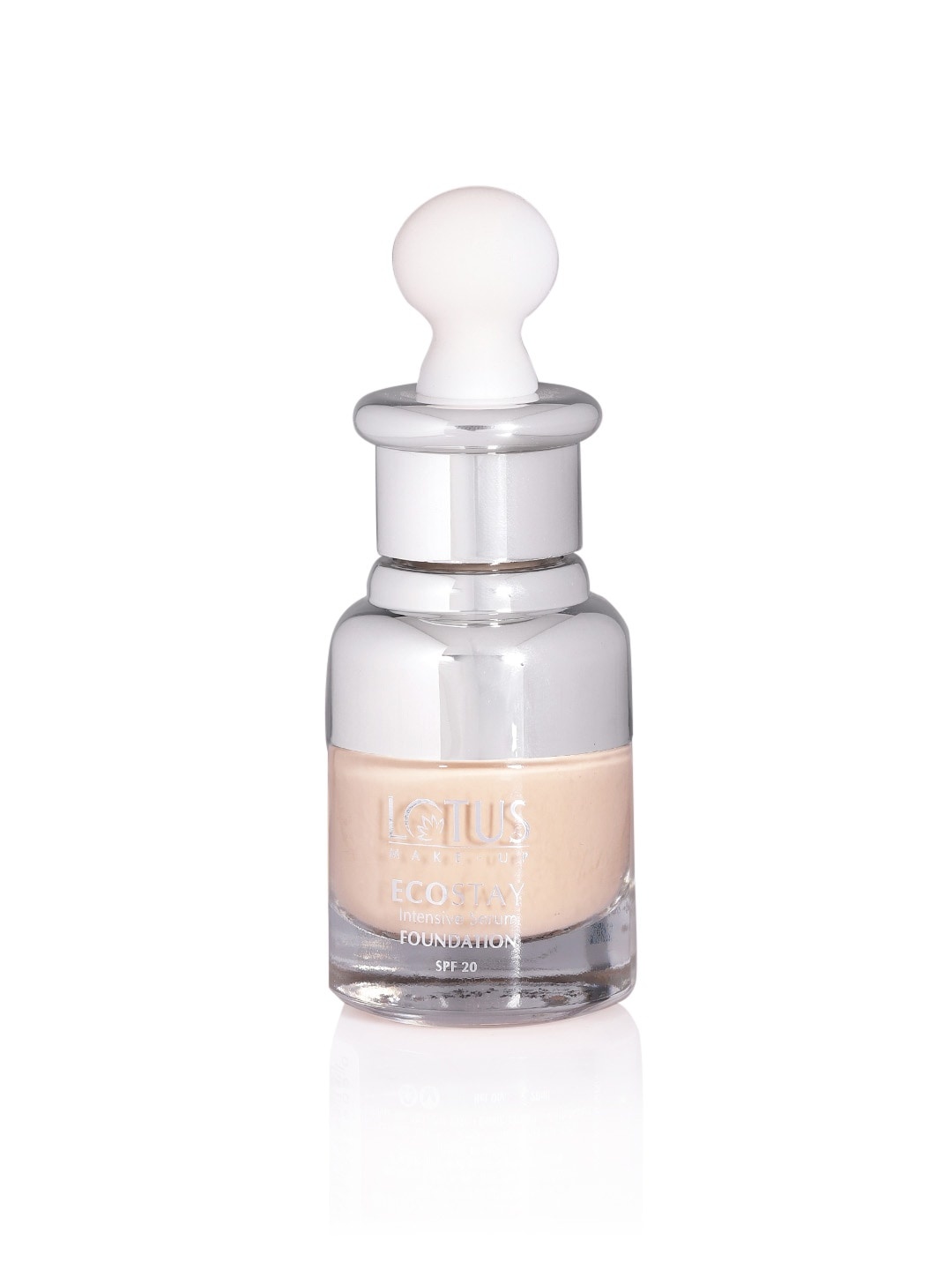 Lotus Herbals Sustainable Make-Up Ecostay Intensive Serum Foundation with SPF 20 - Vanilla 20ml, Beige
Lotus Herbals Sustainable Make-Up Ecostay Intensive Serum Foundation with SPF 20 - Vanilla 20ml, Beige