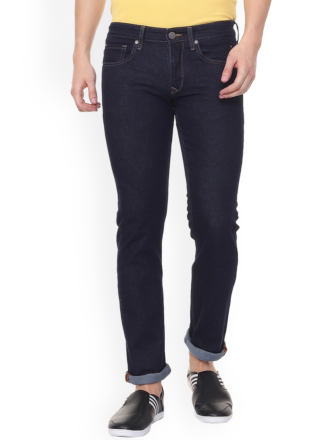 Louis Philippe Jeans Men Blue Slim Fit Mid-Rise Clean Look Stretchable Jeans
Louis Philippe Jeans Men Blue Slim Fit Mid-Rise Clean Look Stretchable Jeans