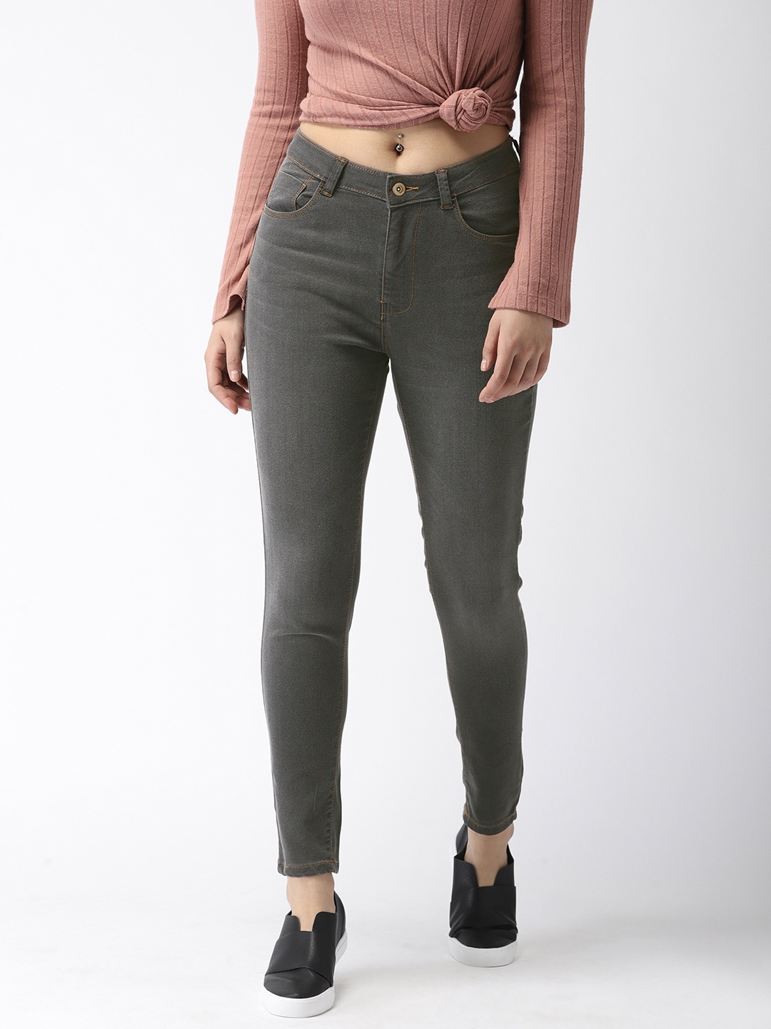 Flying Machine Women Black Veronica Skinny Fit High-Rise Clean Look Stretchable Jeans
Flying Machine Women Black Veronica Skinny Fit High-Rise Clean Look Stretchable Jeans