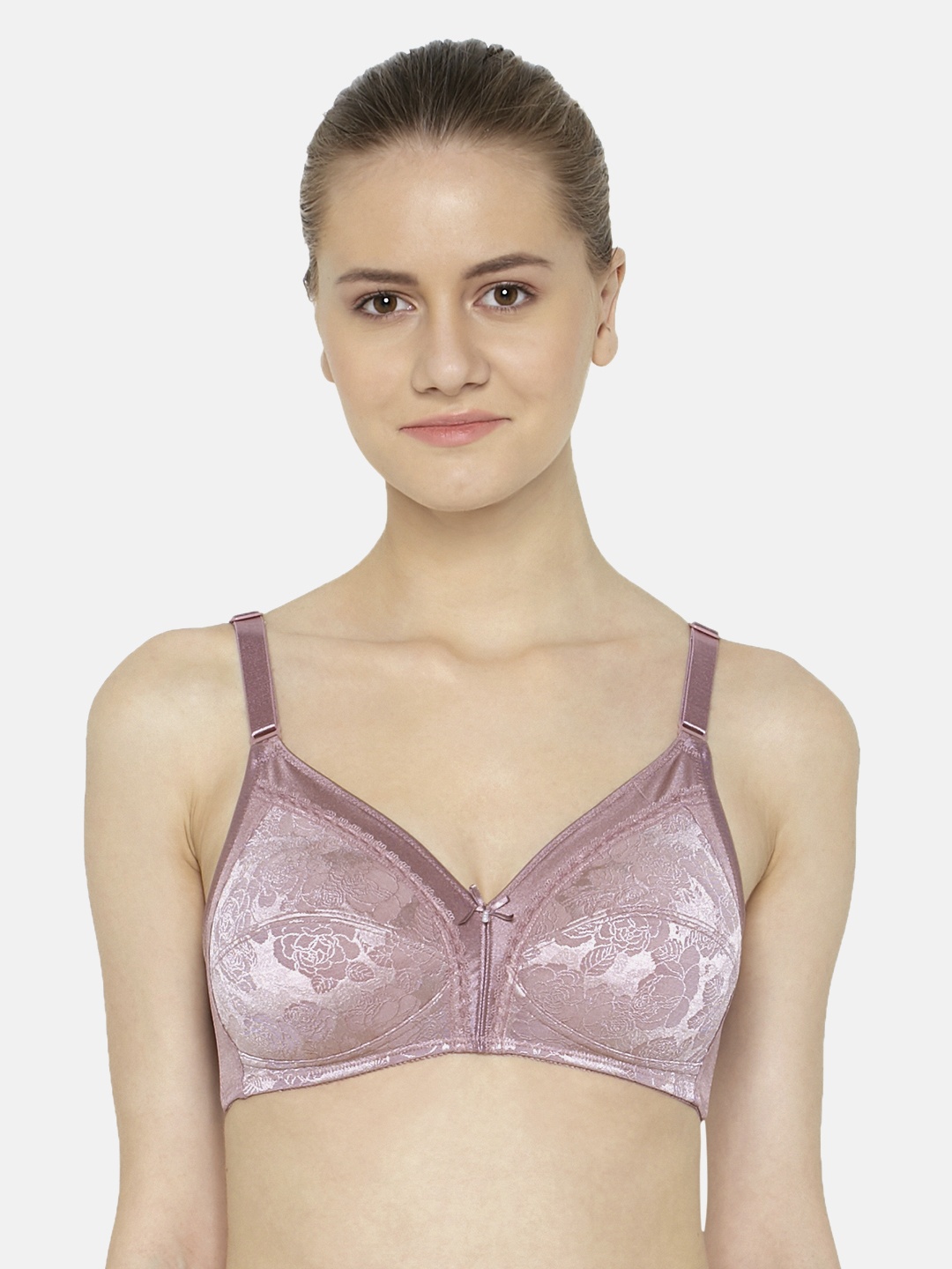 Triumph Pink Jolly Fit Deluxe Mature Wireless Non Padded Comfort Full Coverage Big-Cup Bra
Triumph Pink Jolly Fit Deluxe Mature Wireless Non Padded Comfort Full Coverage Big-Cup Bra