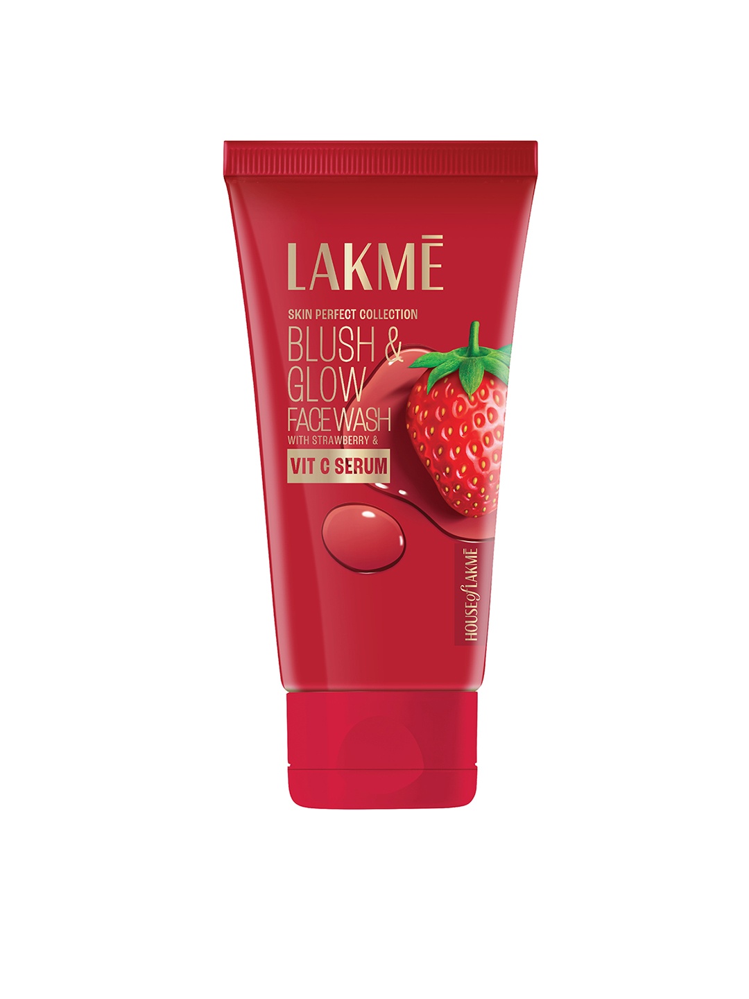 Lakme Blush & Glow Strawberry Gel Face Wash With 100% Real Strawberry Extract 150 g, Red
Lakme Blush & Glow Strawberry Gel Face Wash With 100% Real Strawberry Extract 150 g, Red