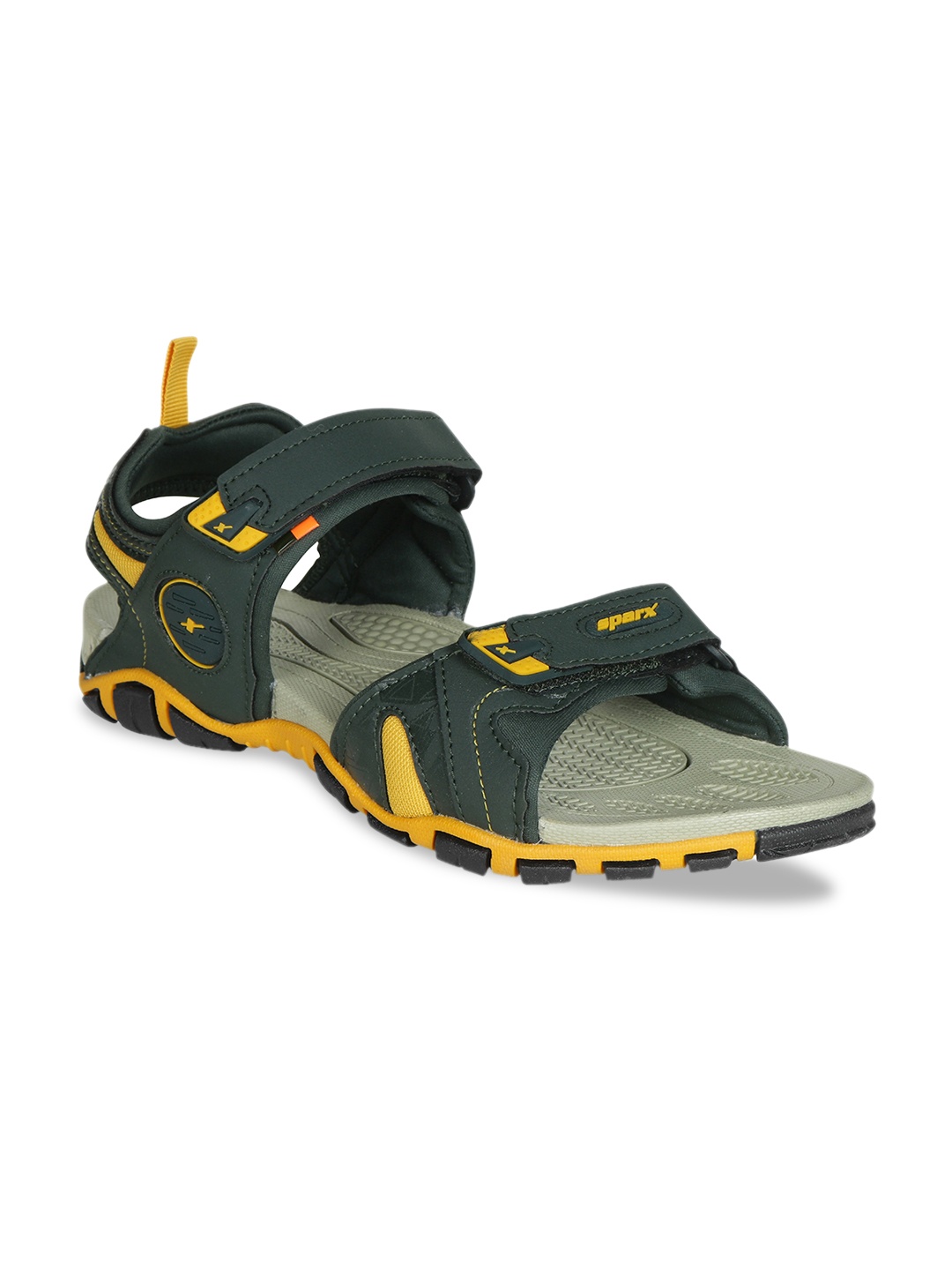 Sparx Men Sports Sandals, Green