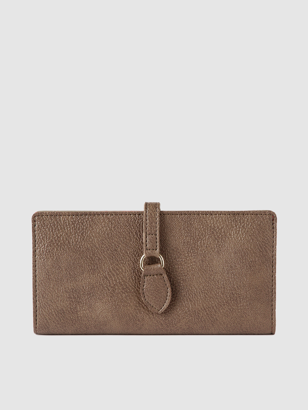 Baggit Women Brown Textured Two Fold Wallet
Baggit Women Brown Textured Two Fold Wallet