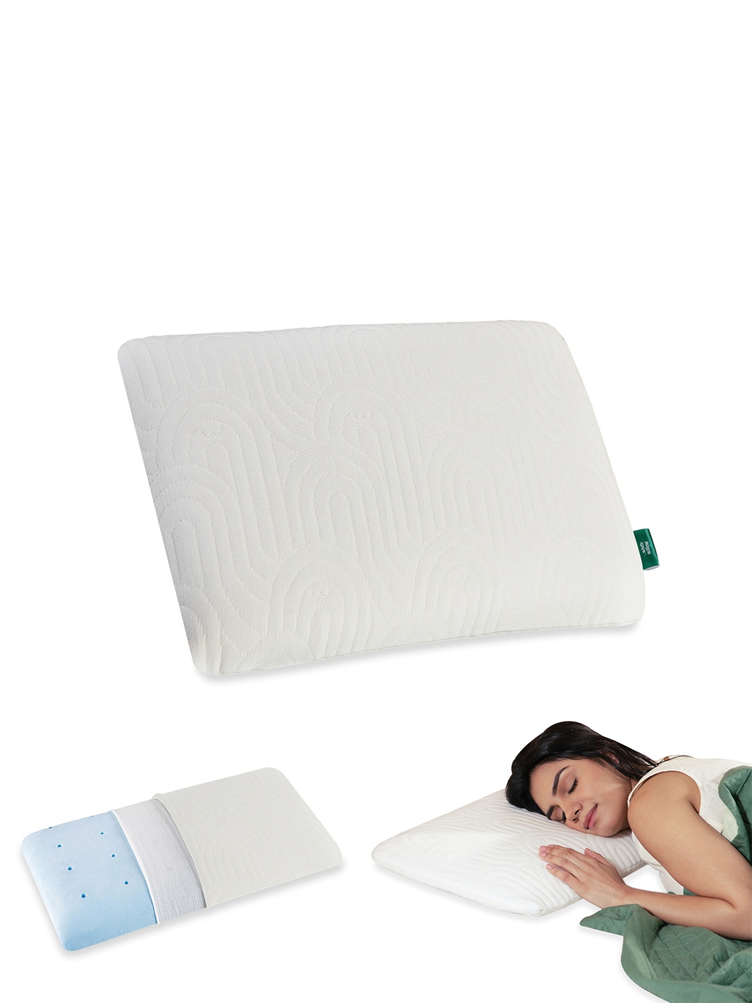 The White Willow White Orthopedic Cooling Gel Infused Memory Foam Ultra Slim Bed Pillow
The White Willow White Orthopedic Cooling Gel Infused Memory Foam Ultra Slim Bed Pillow