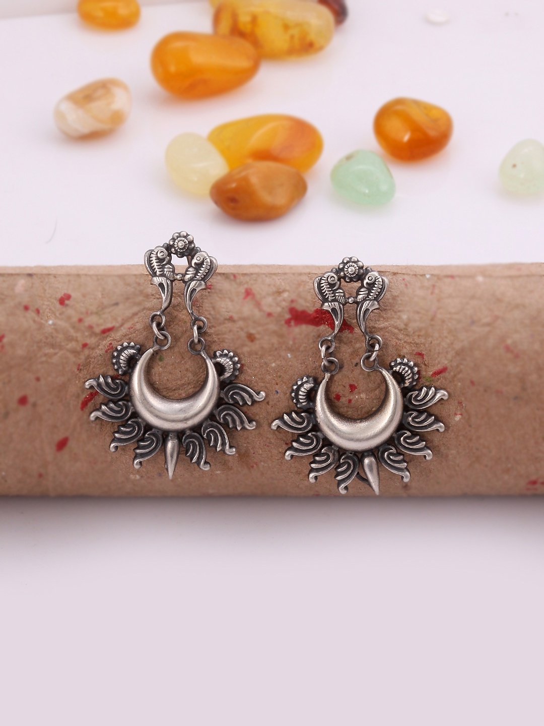 Silvermerc Designs Women Silver-Toned Sterling Silver Classic Drop Earrings
Silvermerc Designs Women Silver-Toned Sterling Silver Classic Drop Earrings