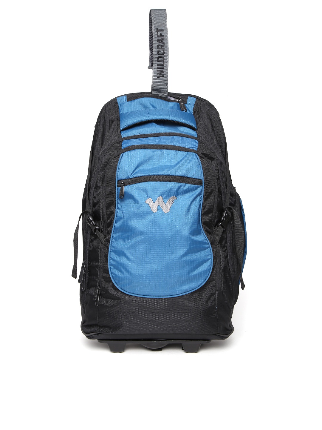 Wildcraft Unisex Blue & Black Voyager Trolley Backpack