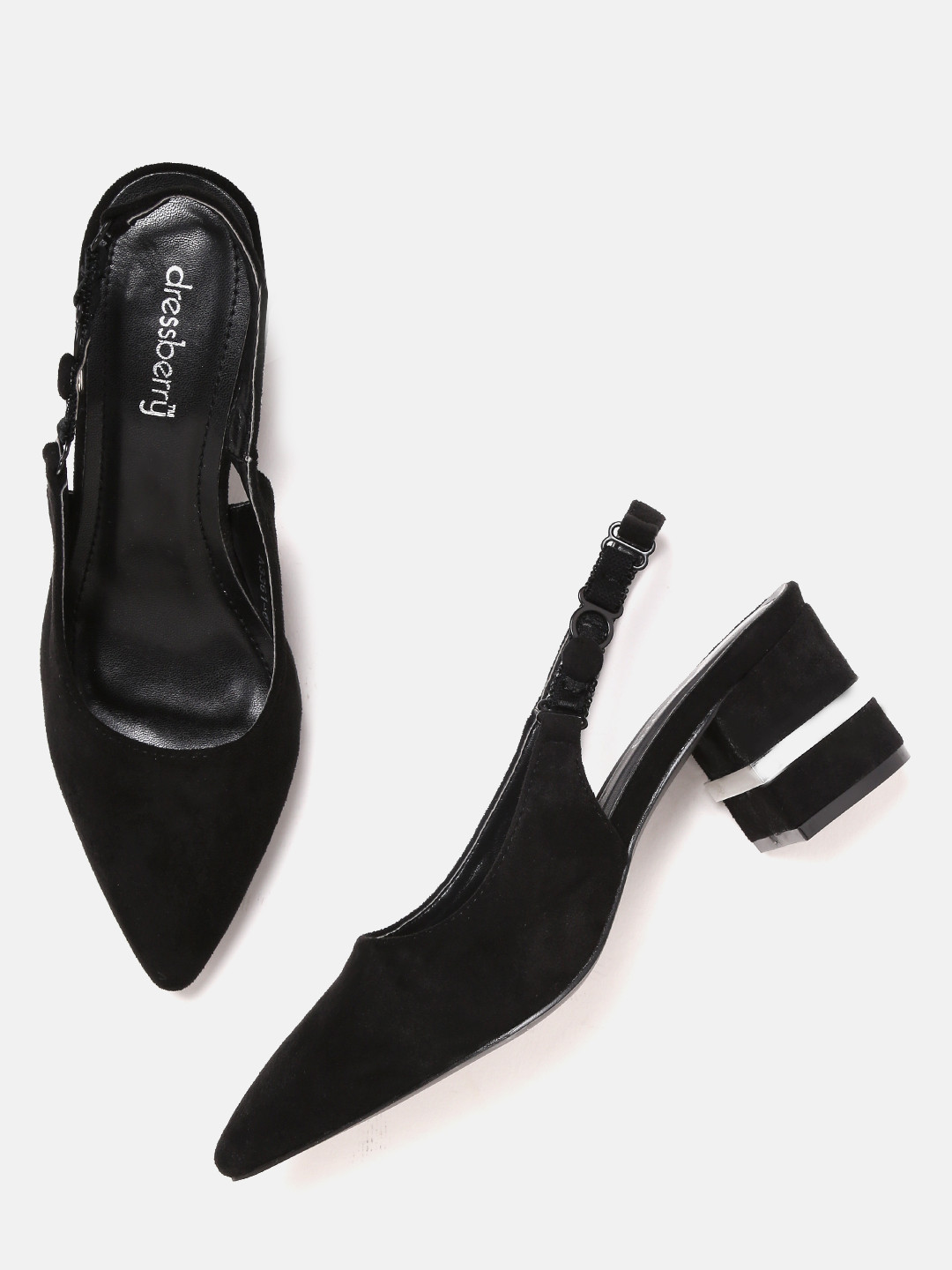 DressBerry Women Black Solid Pumps
DressBerry Women Black Solid Pumps