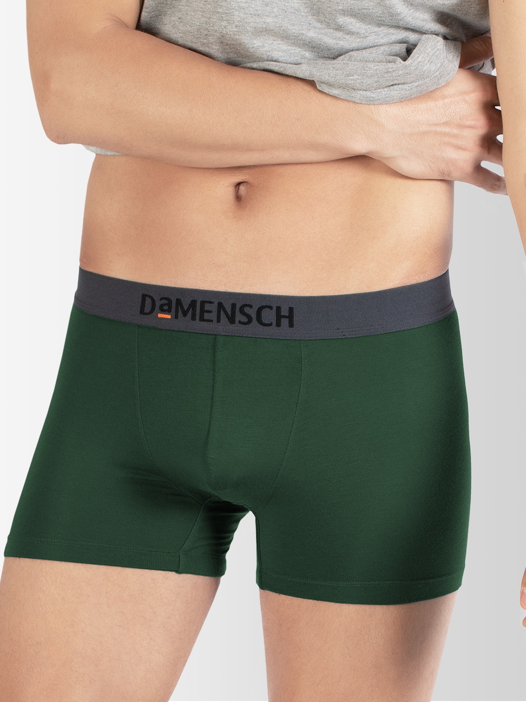 DaMENSCH Men Green DEO-SOFT Deodorizing Micro Modal Anti Bacterial Trunks DAM-DC-T-JG
DaMENSCH Men Green DEO-SOFT Deodorizing Micro Modal Anti Bacterial Trunks DAM-DC-T-JG