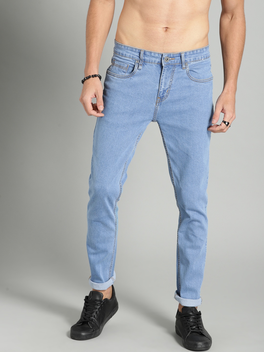 The Roadster Lifestyle Co Men Blue Skinny Fit Mid-Rise Clean Look Stretchable Jeans
The Roadster Lifestyle Co Men Blue Skinny Fit Mid-Rise Clean Look Stretchable Jeans