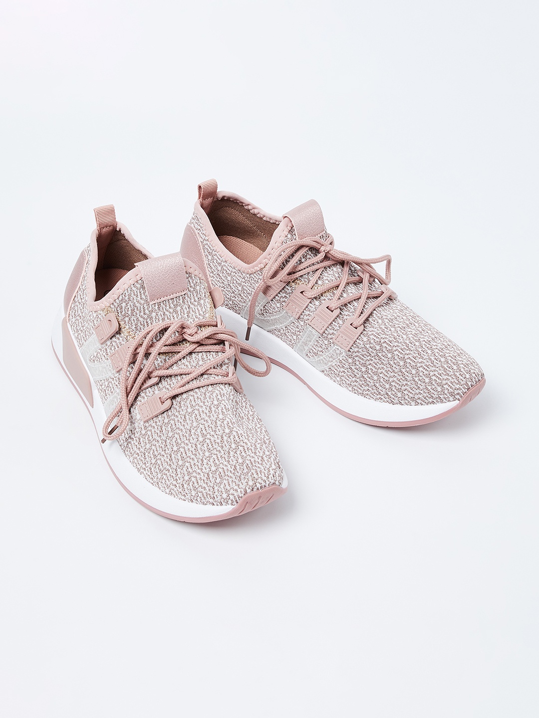 Ginger by Lifestyle Women Coral Pink Woven Design Synthetic Leather Mid-Top Sneakers
Ginger by Lifestyle Women Coral Pink Woven Design Synthetic Leather Mid-Top Sneakers