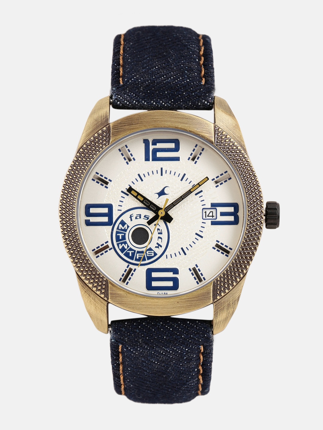 Fastrack Men White The Denim Collection Analogue Watch 3187QL01
