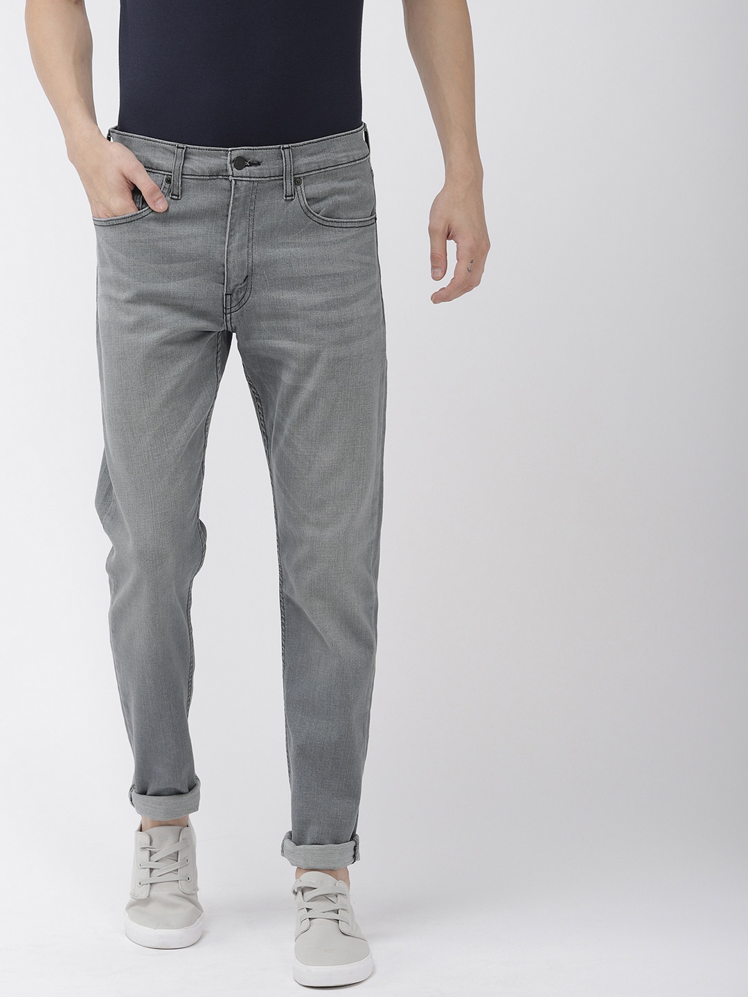 Levis Men Grey 512 Performance Slim Tapered Fit Mid-Rise Clean Look Stretchable Jeans
Levis Men Grey 512 Performance Slim Tapered Fit Mid-Rise Clean Look Stretchable Jeans