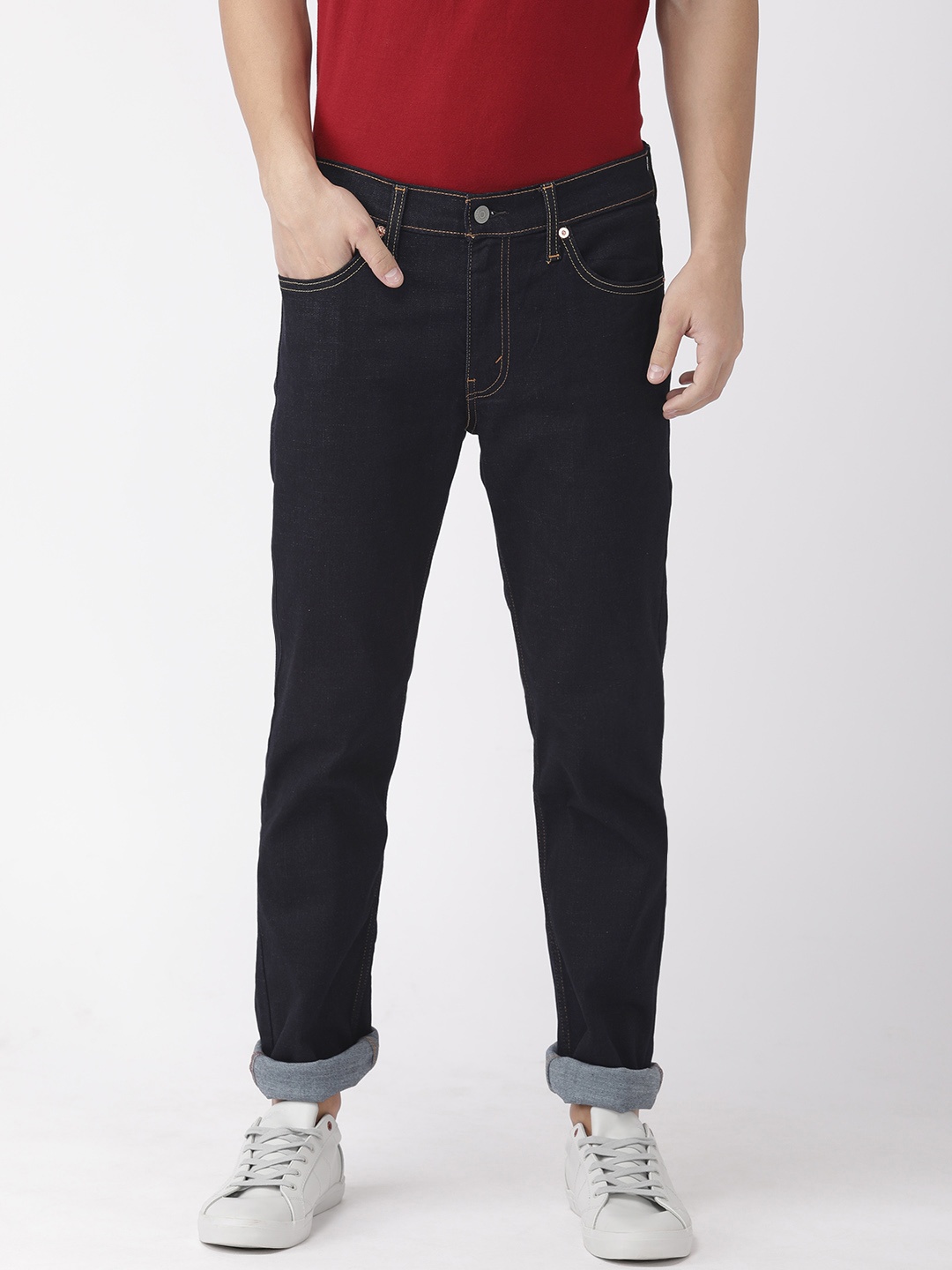 Levis Men Redloop Blue 511 Performance Slim Fit Mid-Rise Clean Look Stretchable Jeans
Levis Men Redloop Blue 511 Performance Slim Fit Mid-Rise Clean Look Stretchable Jeans