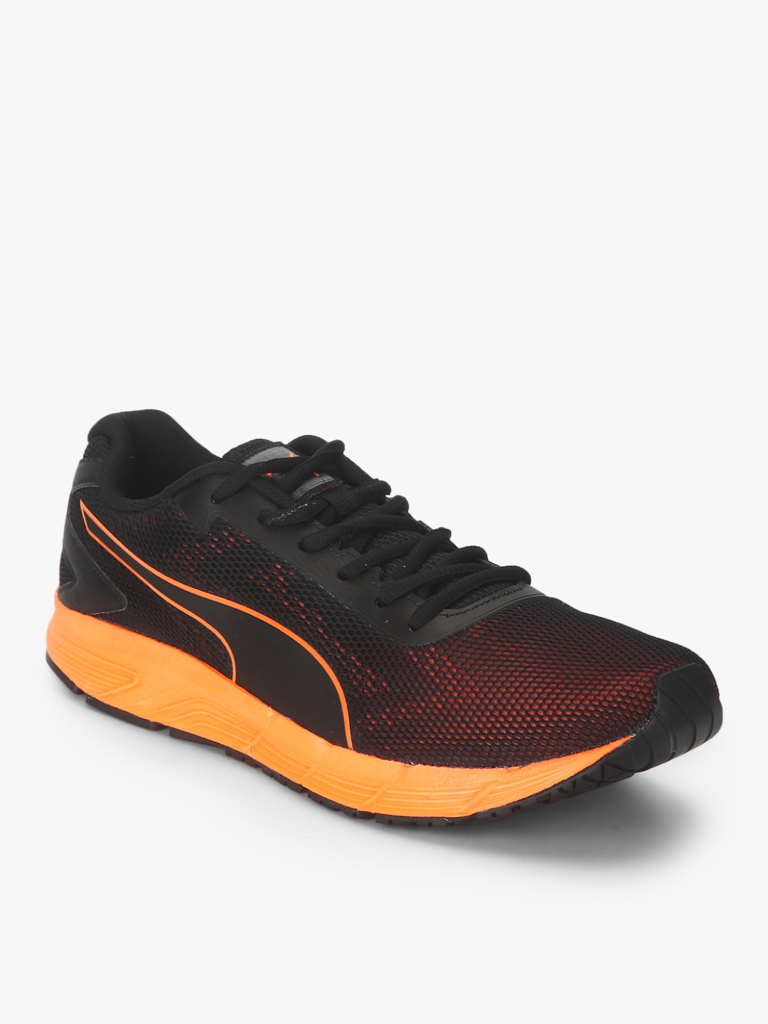 Engine Black Running Shoes
