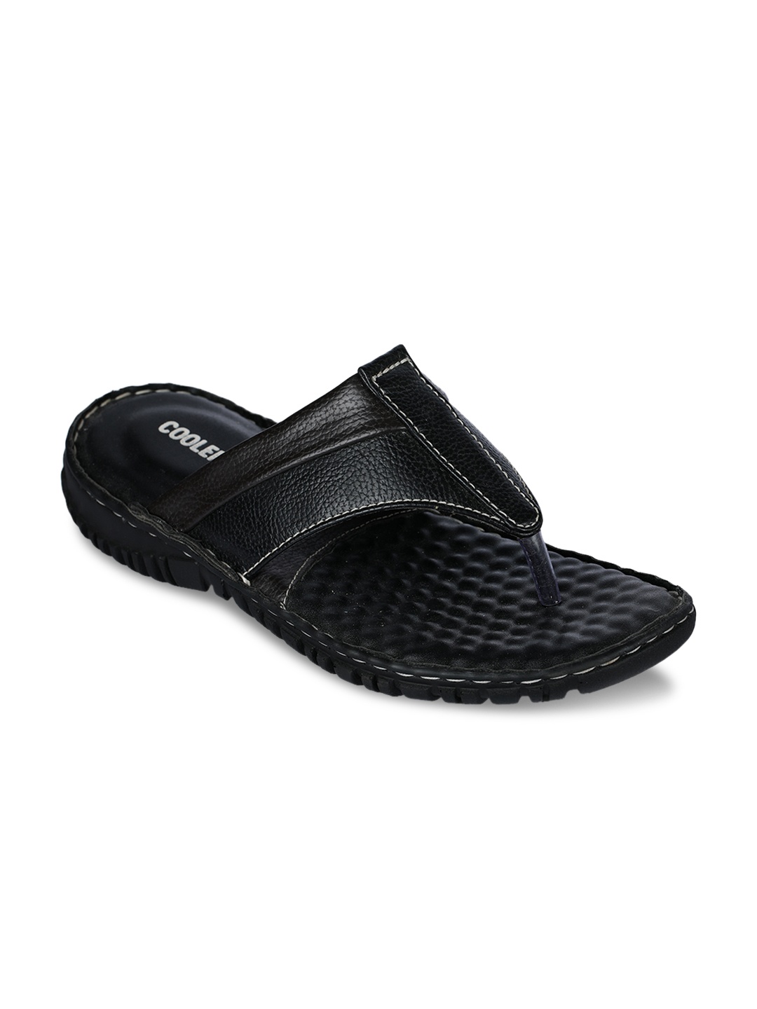 Liberty Men Black Comfort Sandals