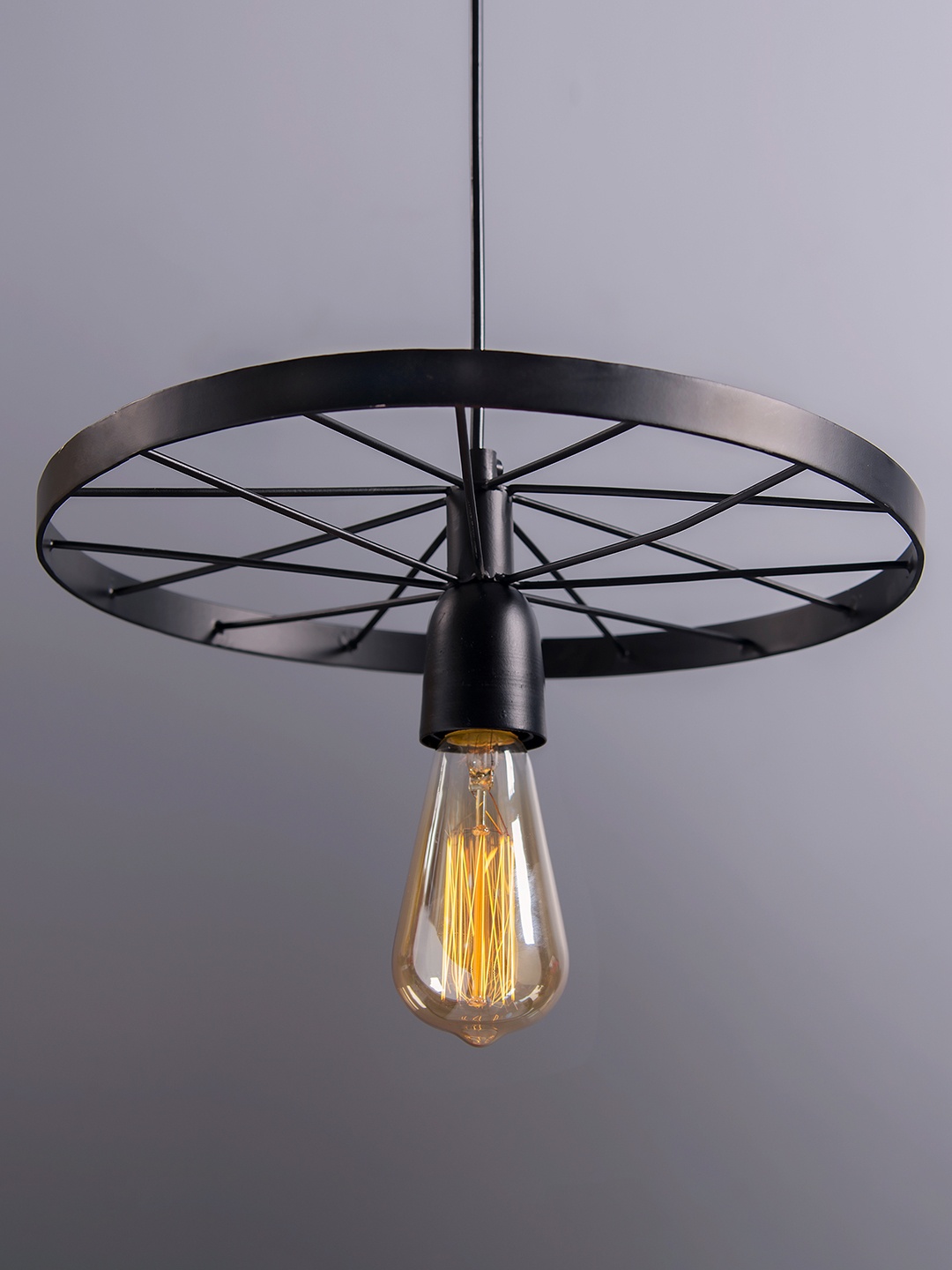 Homesake Black Solid Hanging Light