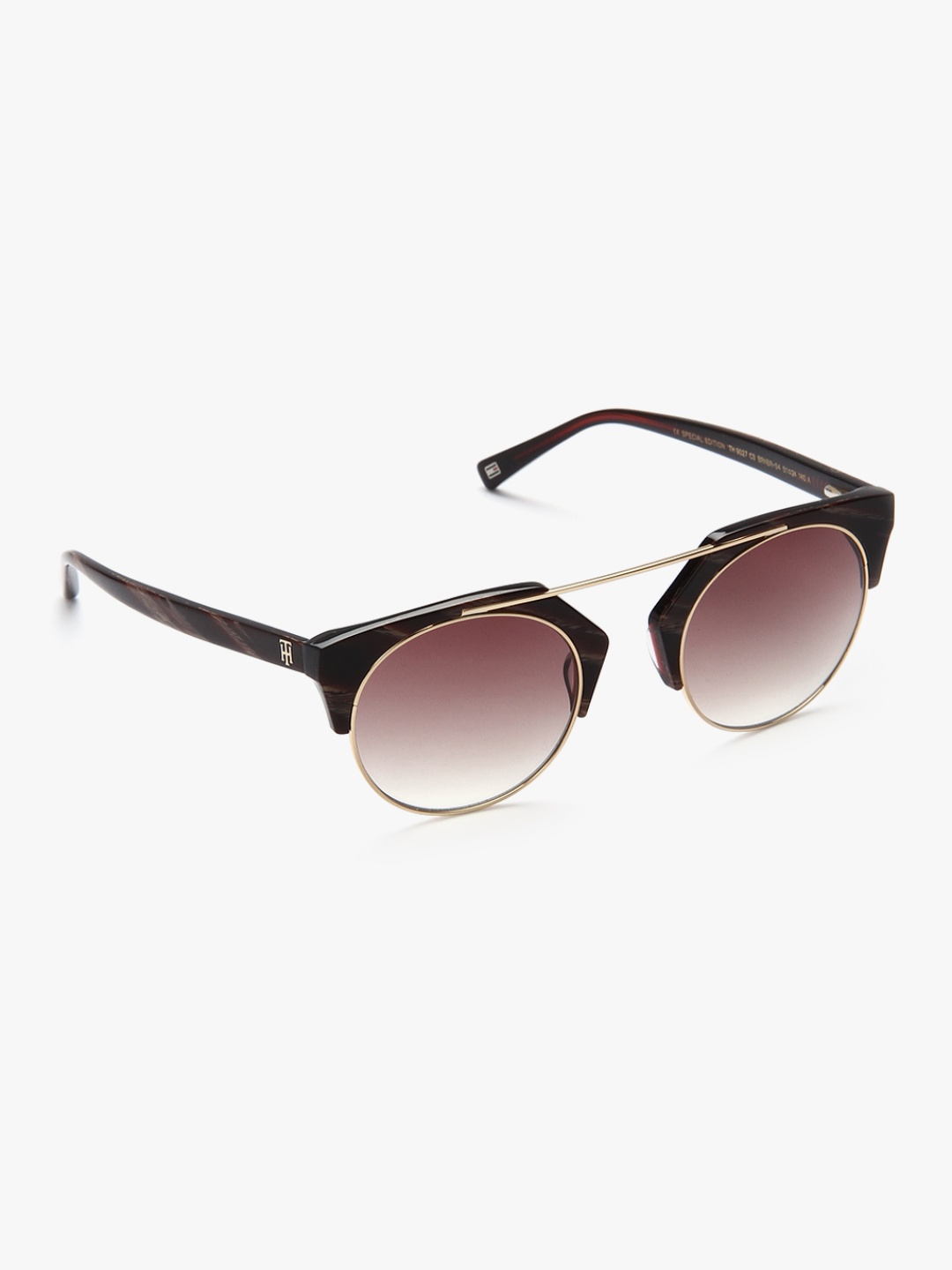 Round Sunglass, Brown