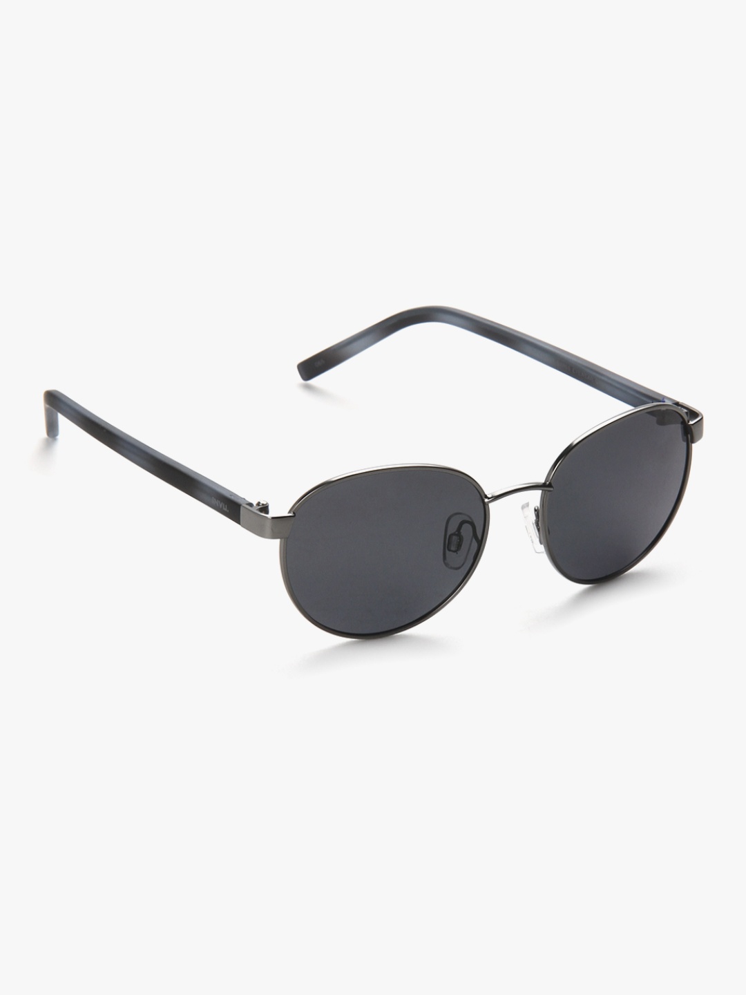 INVU Unisex Oval Sunglasses, Grey
