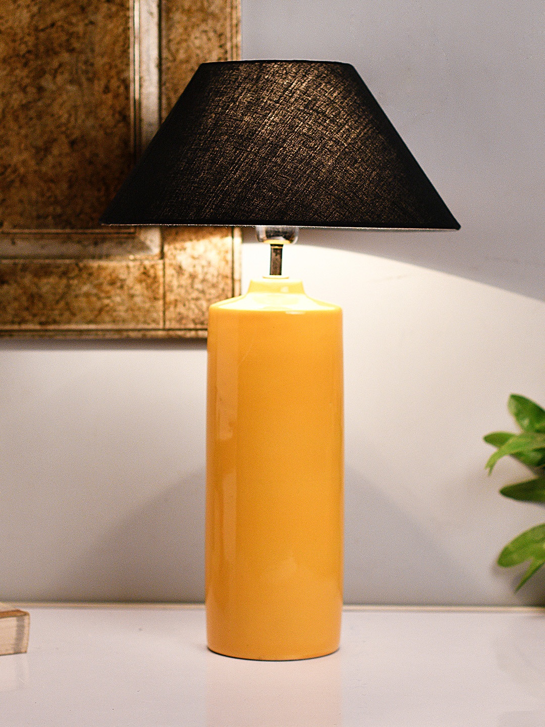 Homesake Yellow & Brown Colourblocked Handcrafted Bedside Standard Lamp with Shade
Homesake Yellow & Brown Colourblocked Handcrafted Bedside Standard Lamp with Shade