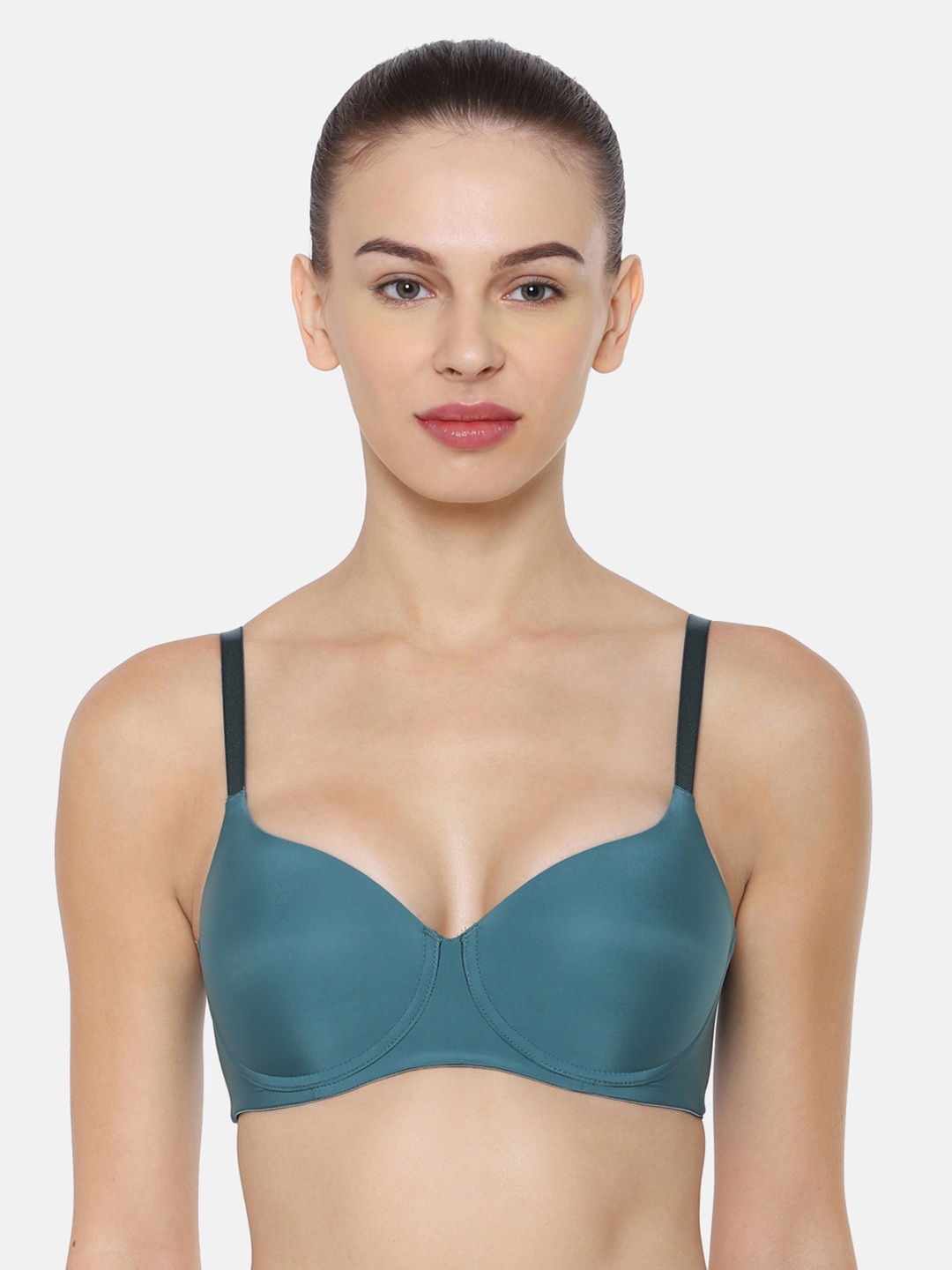 Triumph T-Shirt Bra 60 Invisible Padded Wireless Body Make-Up Series Seamless Everyday Bra, Green
Triumph T-Shirt Bra 60 Invisible Padded Wireless Body Make-Up Series Seamless Everyday Bra, Green