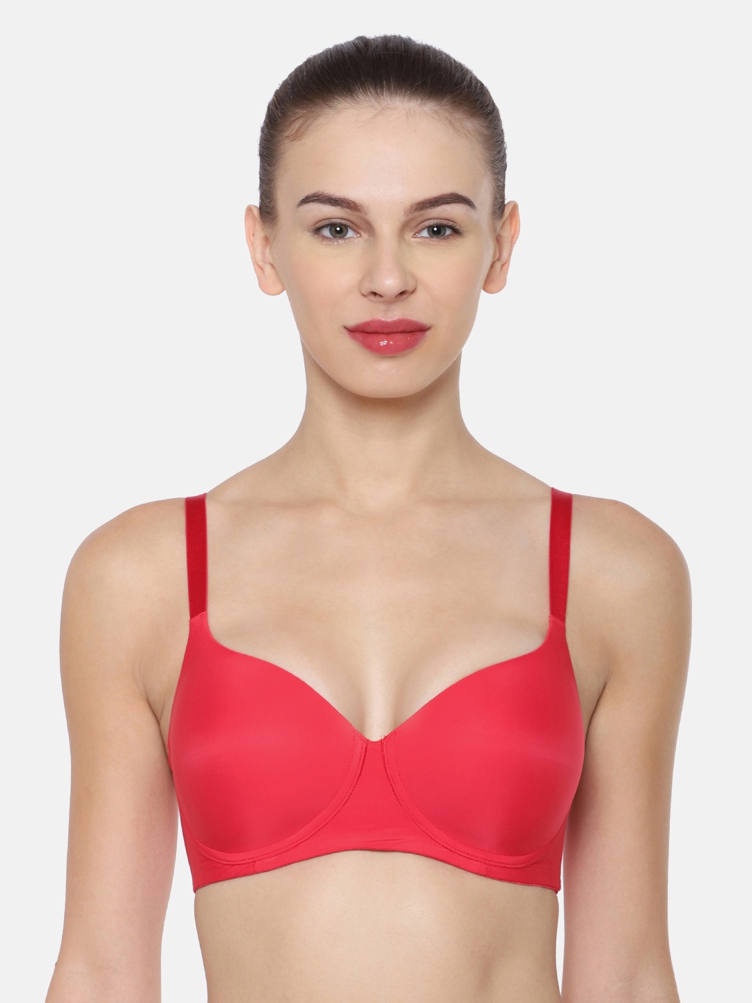 Triumph T-Shirt Bra 60 Invisible Padded Wireless Body Make-Up Series Seamless Everyday Bra, Red
Triumph T-Shirt Bra 60 Invisible Padded Wireless Body Make-Up Series Seamless Everyday Bra, Red