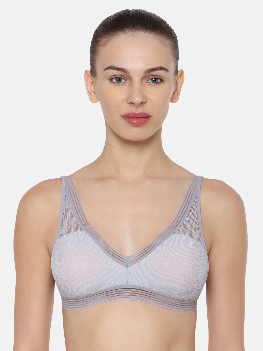 Triumph Infinite Sensation Invisible Wireless Non Padded Ultimate Comfort Support Bra, Blue
Triumph Infinite Sensation Invisible Wireless Non Padded Ultimate Comfort Support Bra, Blue