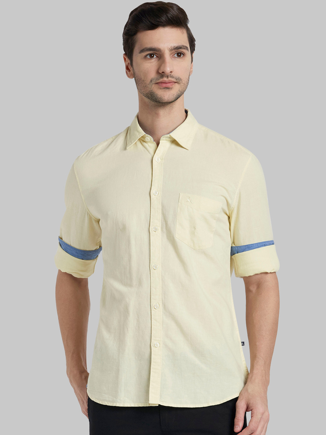 Parx Men Yellow Regular Fit Solid Casual Shirt
Parx Men Yellow Regular Fit Solid Casual Shirt