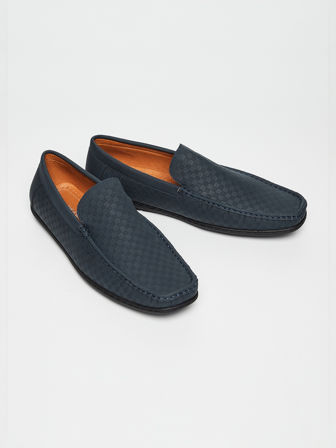 CODE by Lifestyle Men Navy Blue Loafers