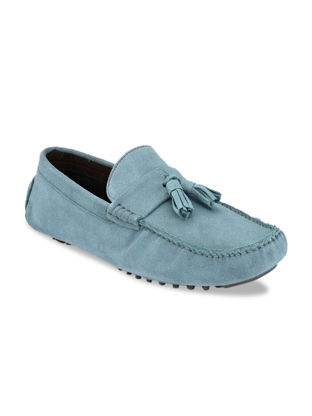 San Frissco Men Blue Driving Shoes