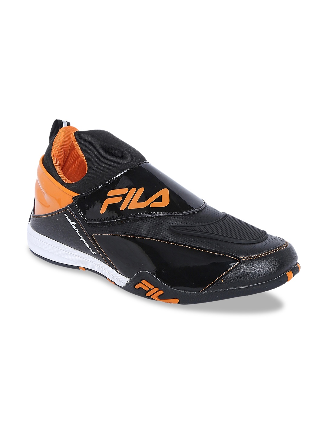 FILA Men Black Mesh Training or Gym Shoes