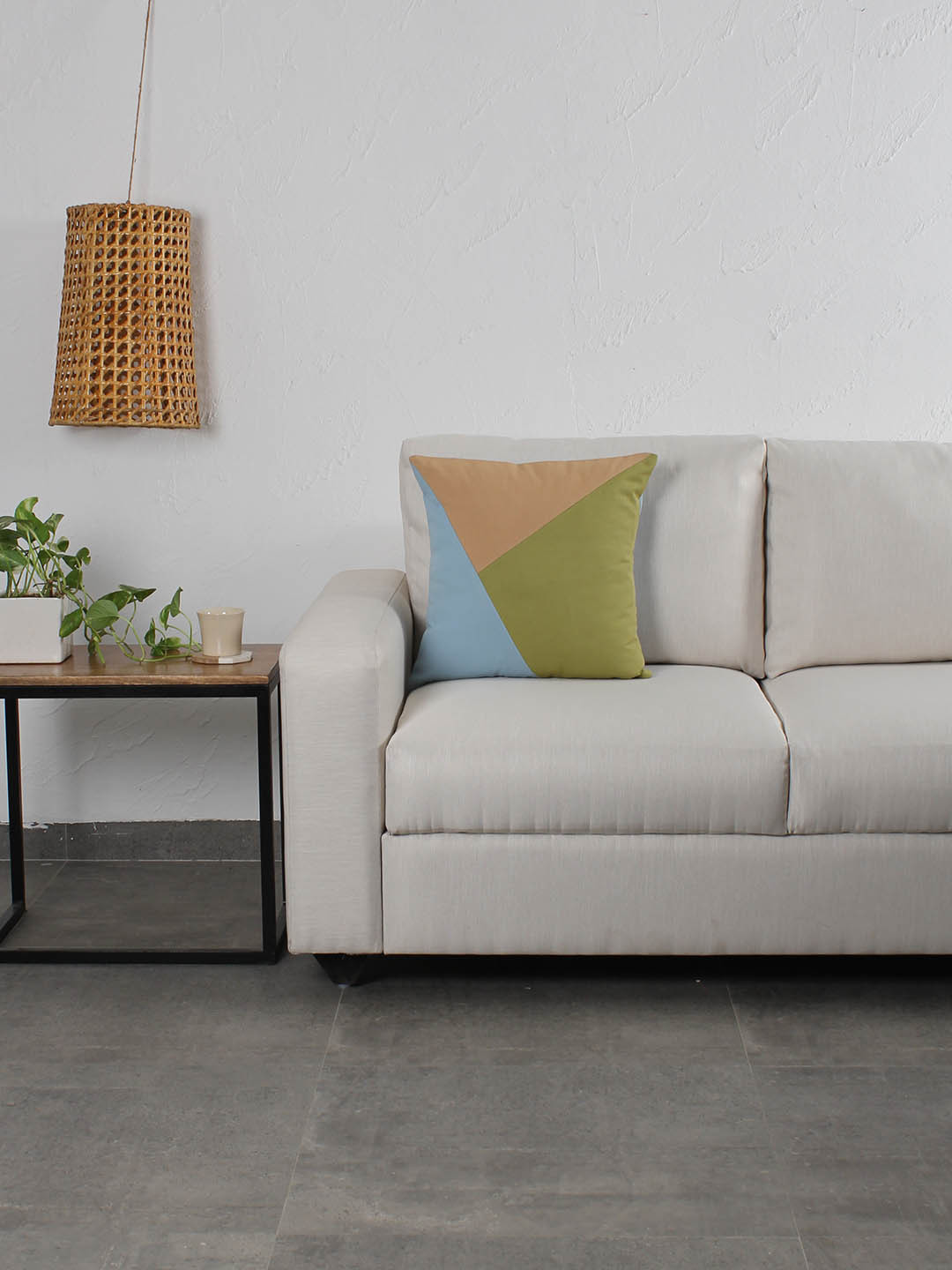 House This Beige & Blue Single Colourblocked Square Cushion Covers
House This Beige & Blue Single Colourblocked Square Cushion Covers