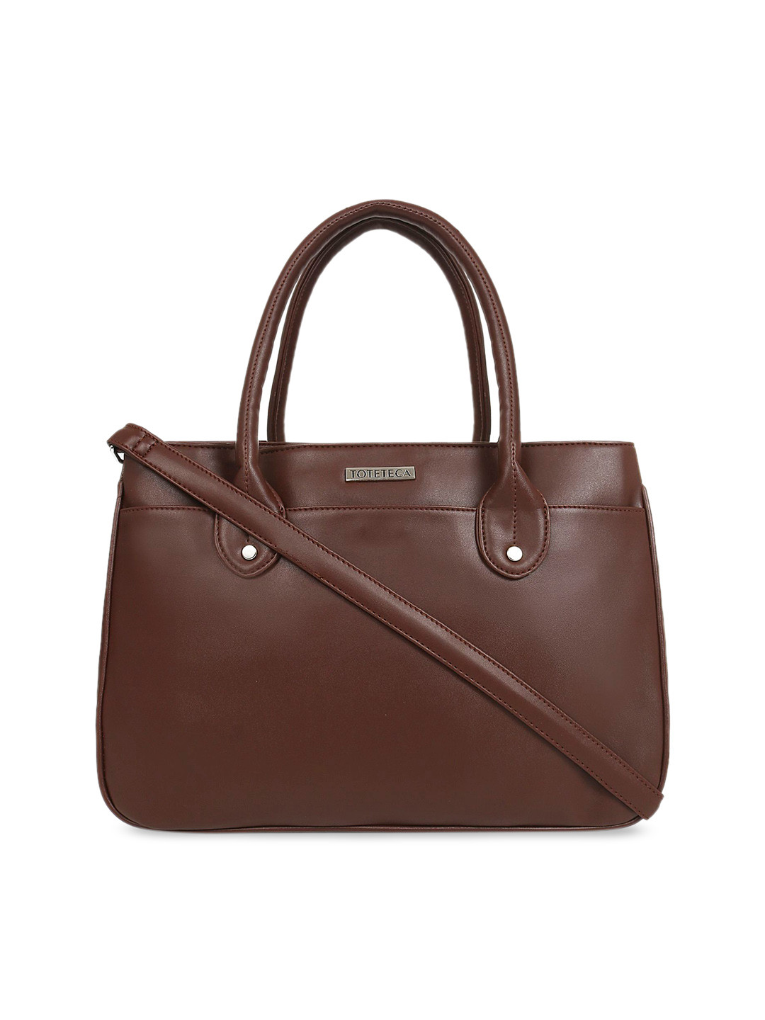 Toteteca Brown Solid Handheld Bag
Toteteca Brown Solid Handheld Bag
