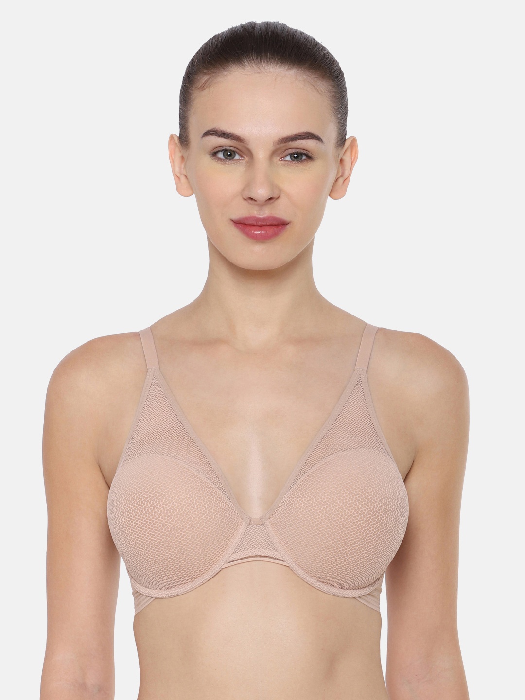 Triumph Infinite Sensation Spacer Cup Invisible Wired Half Cup Padded Ultimate Comfort Bra, Nude
Triumph Infinite Sensation Spacer Cup Invisible Wired Half Cup Padded Ultimate Comfort Bra, Nude