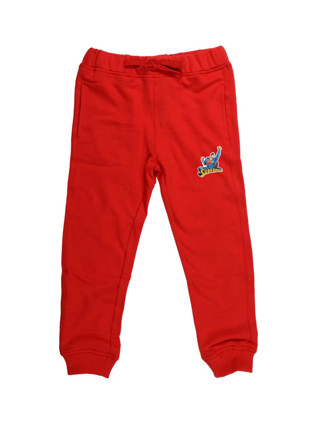 Superman Red Kids Solid Joggers