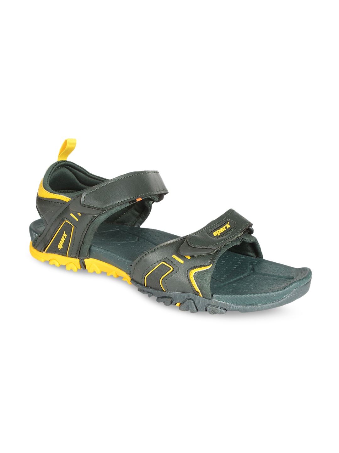 Sparx Men Sports Sandals, Green