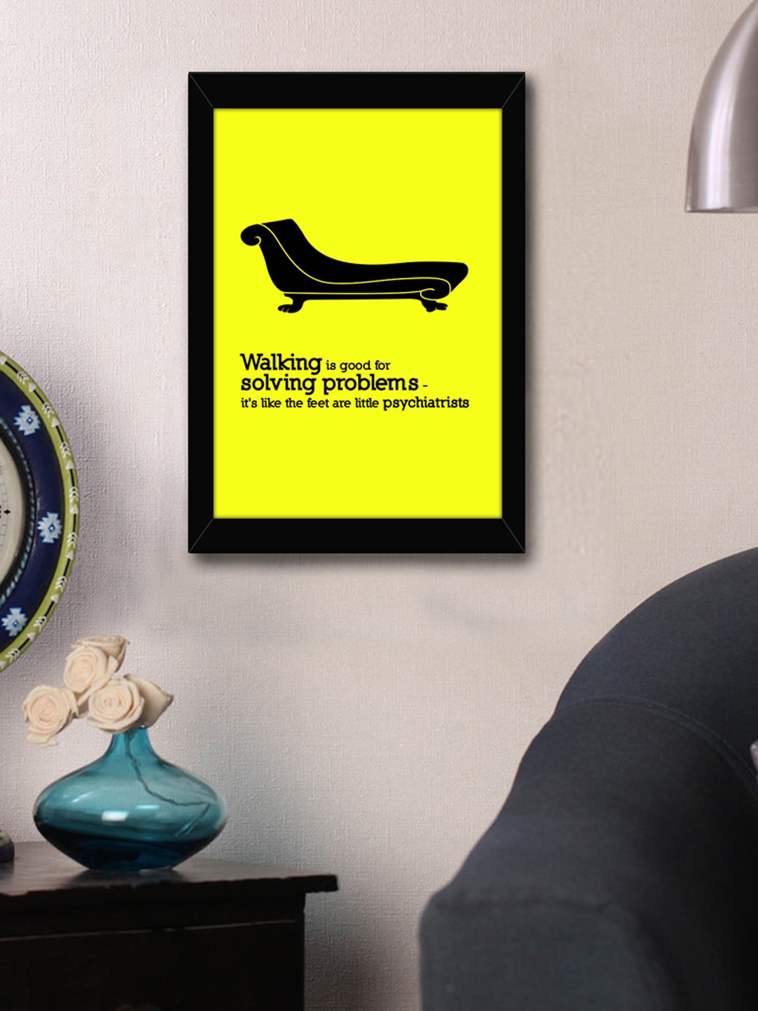 TIED RIBBONS Yellow & Black Printed Inspirational Quote Printed Framed Wall Art
TIED RIBBONS Yellow & Black Printed Inspirational Quote Printed Framed Wall Art