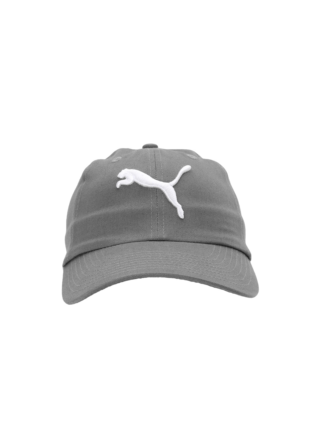 Puma Unisex Grey Solid Baseball Cap