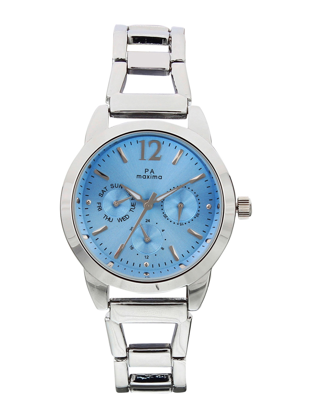 maxima Women Blue Analogue Watch