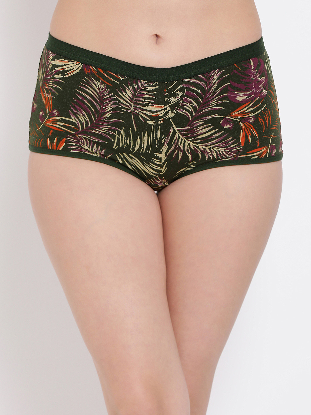 Clovia Women Green & Multicoloured Printed Boy Shorts Briefs PN3040P17XL
Clovia Women Green & Multicoloured Printed Boy Shorts Briefs PN3040P17XL