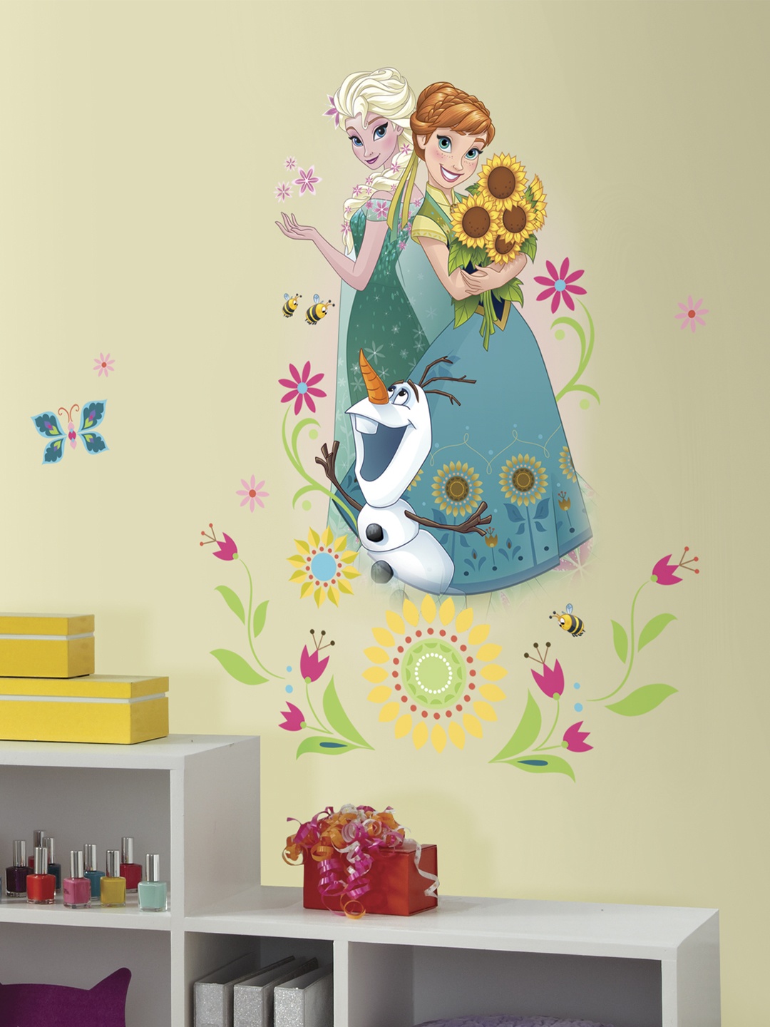 Asian Paints Kids Multicoloured Disney Frozen Fever Group Peel and Stick Wall Sticker, Multi
Asian Paints Kids Multicoloured Disney Frozen Fever Group Peel and Stick Wall Sticker, Multi