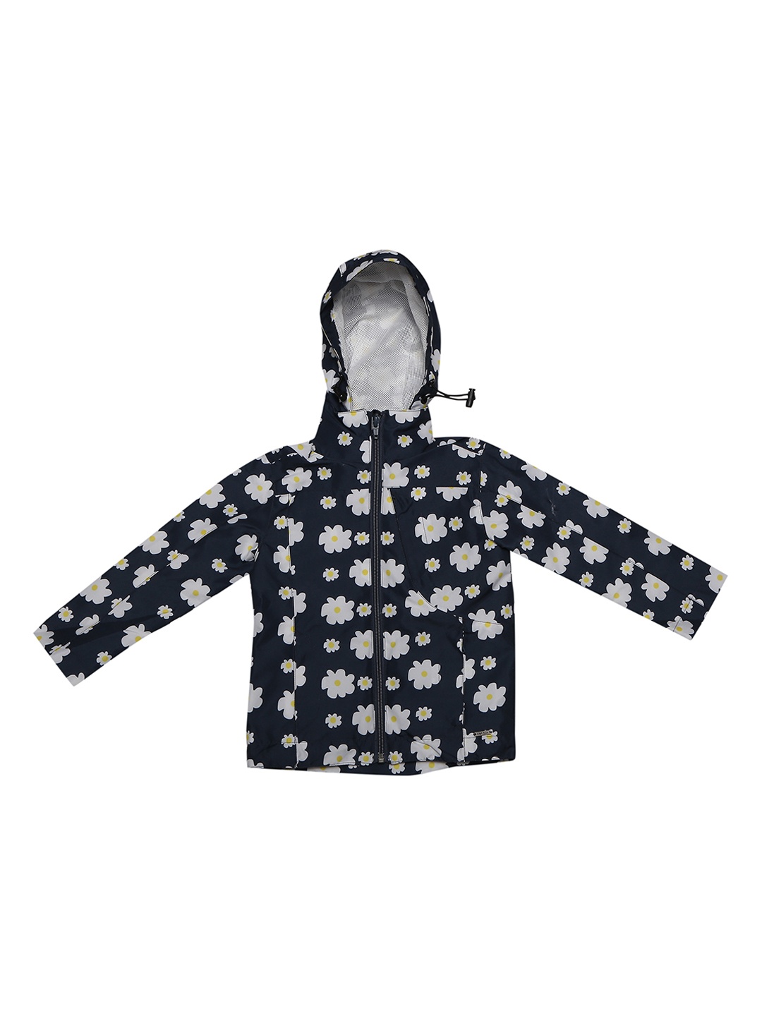 Allen Solly Junior Girls Blue Printed Tailored Jacket