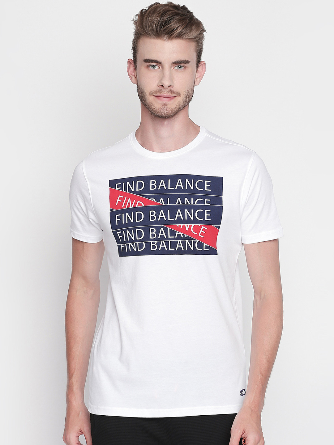 Ajile by Pantaloons Men White Printed Round Neck Pure Cotton T-shirt
Ajile by Pantaloons Men White Printed Round Neck Pure Cotton T-shirt