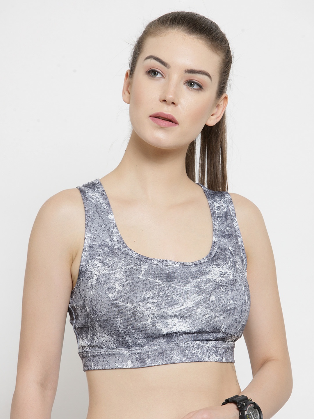 PrettyCat Black & Grey Printed Non-Wired Lightly Padded Sports Bra PC-SB-5156-BLK-36B
PrettyCat Black & Grey Printed Non-Wired Lightly Padded Sports Bra PC-SB-5156-BLK-36B