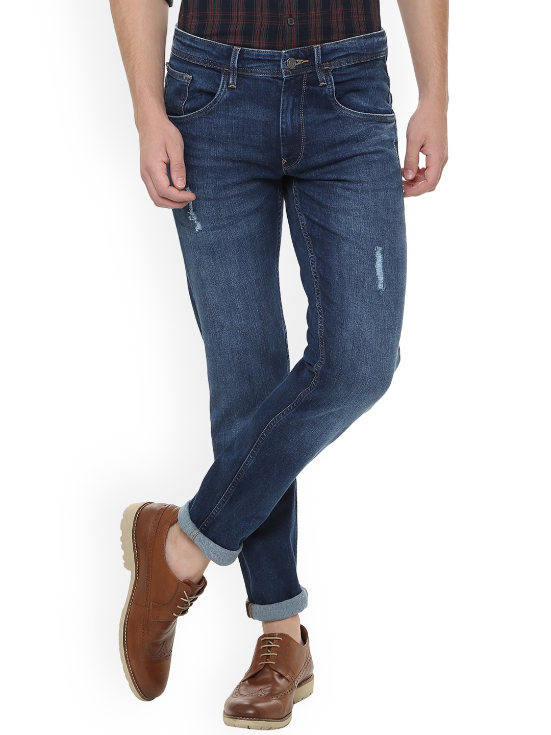 Allen Solly Men Blue Skinny Fit Jeans