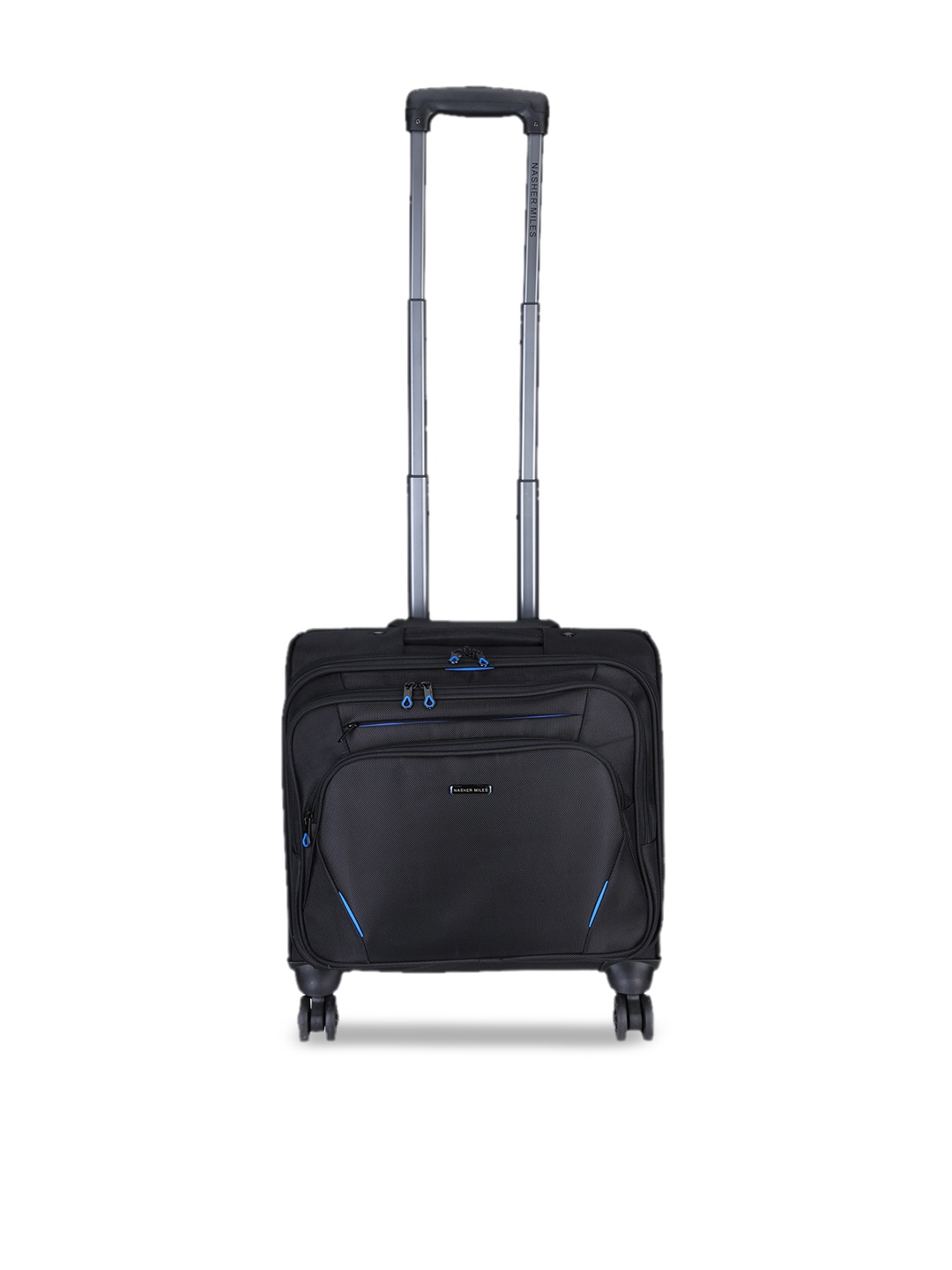 Nasher Miles Black Cabin Trolley Bag