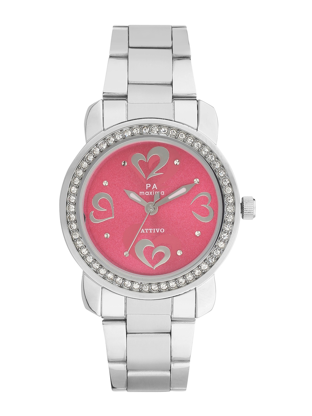 maxima Women Pink Analogue Watch O-56181CMLI