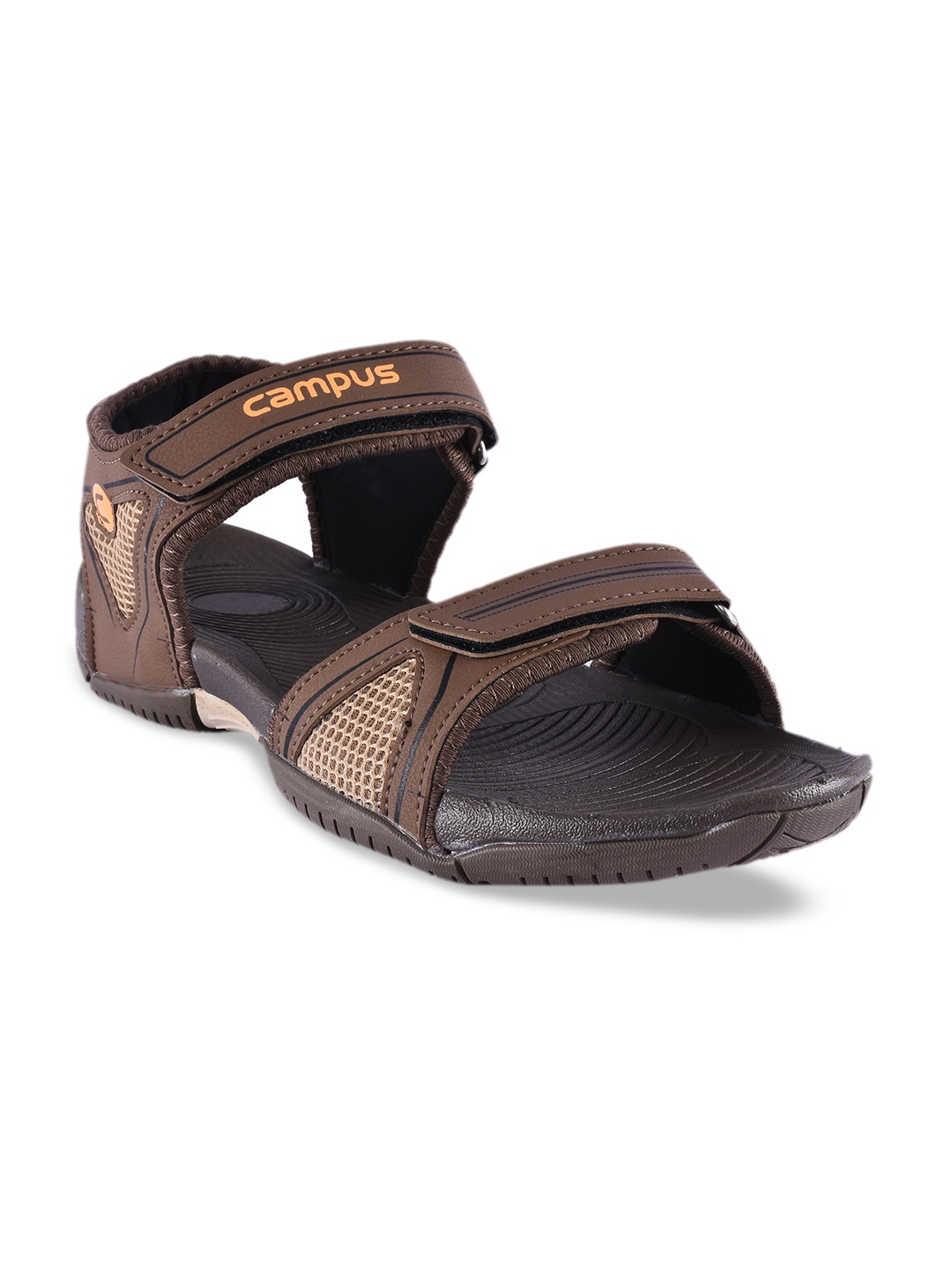 Campus Men Zen Brown Sports Sandals